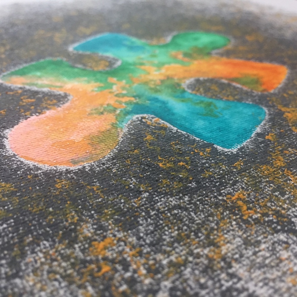 Breakthough- hand drawn/painted art - Picture 3 of 5